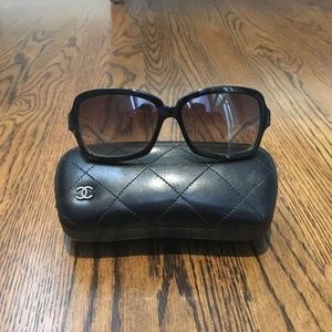 Chanel square sunglasses